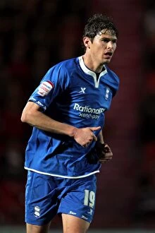 Images Dated 30th March 2012: Nikola Zigic's Stunning Goal: Birmingham City Triumphs Over Doncaster Rovers in Npower