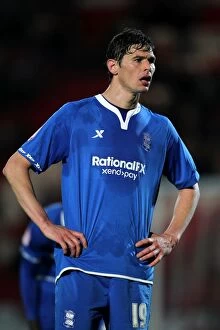 Images Dated 30th March 2012: Nikola Zigic's Stunning Goal: Birmingham City's Triumph Over Doncaster Rovers in Npower Championship