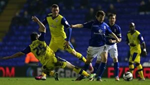 Images Dated 19th February 2013: npower Football League Championship - Birmingham City v Sheffield Wednesday - St. Andrew s