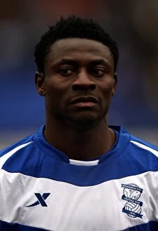 FA Cup Round 5, 19-02-2011 v Sheffield Wednesday, St. Andrew's Collection: Obafemi Martins Unforgettable FA Cup Fifth Round Performance: Birmingham City vs