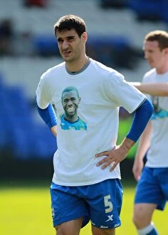 Images Dated 25th March 2012: Pablo Ibanez in Action: Birmingham City vs. Cardiff City (Npower Championship, 25-03-2012)