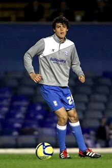Images Dated 6th March 2012: Will Packwood's Determined Performance: Birmingham City vs. Chelsea FA Cup Fifth Round Replay