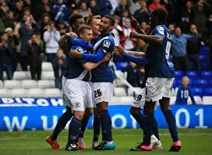 Sky Bet Championship - Birmingham City v Queens Park Rangers - St. Andrew's Collection: Paul Caddis's Dramatic Penalty: Birmingham City Clinch Sky Bet Championship Victory over Queens