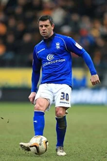 Images Dated 2nd March 2013: Paul Robinson in Action: Hull City vs Birmingham City Npower Championship Match at KC Stadium