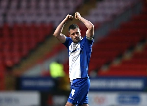 Paul Robinson's Emotional Farewell: Birmingham City Players Applaud Fans at The Valley (Charlton Athletic vs Birmingham City, Sky Bet Championship 2014)