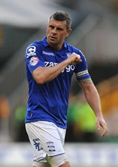 Images Dated 1st November 2014: Paul Robinson's Triumphant Moment: Birmingham City's Win at Molineux Against Wolverhampton Wanderers