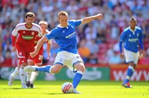 21-08-2011 v Middlesbrough, Riverside Stadium Collection: Penalty Showdown at Riverside: Rooney vs. Ikeme (Birmingham City vs)