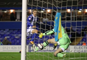 Peter Lovenkrands Scores the Thrilling Third Goal: Birmingham City vs Stoke City (Capital One Cup, 2013)