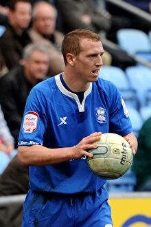 Images Dated 10th March 2012: Peter Ramage Faces Coventry City: Birmingham City vs Coventry Npower Championship Clash (10-03-2012)