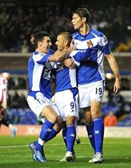 26-10-2011, Carling Cup Round 4 v Brentford, St. Andrew's Collection: Phillips Dramatic Equalizer: Birmingham City Salvages Draw Against Brentford in Carling Cup