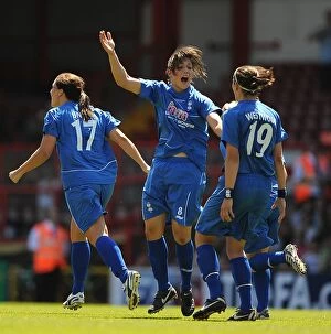 Images Dated 26th May 2012: Rachel Williams Scores the Dramatic Equalizer: Birmingham City Ladies vs