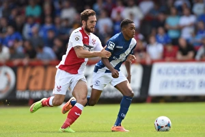 Pre-season Friendlies Collection: Pre Season Friendly - Kidderminster Harriers v Birmingham City - Aggborough Stadium