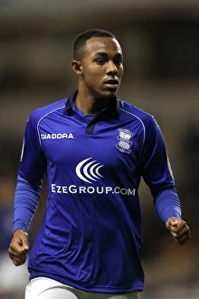 Images Dated 8th December 2012: Rob Hall's Determined Performance: Birmingham City vs. Wolverhampton Wanderers in the Npower