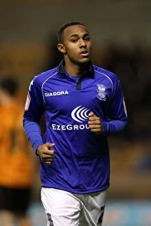 Images Dated 8th December 2012: Rob Hall's Unyielding Performance: Birmingham City vs. Wolverhampton Wanderers in the Npower