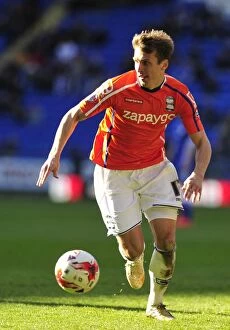 Images Dated 21st March 2015: Rob Kiernan in Action: Birmingham City vs. Cardiff City, Sky Bet Championship