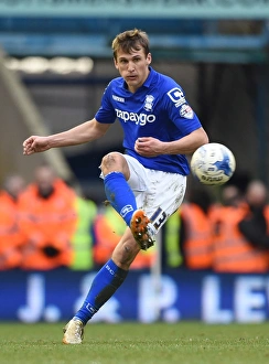 Robert Tesche in Action: Birmingham City vs. Huddersfield Town - Sky Bet Championship Showdown