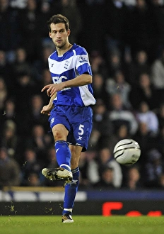 Roger Johnson in Carling Cup Semi-Final Showdown: Birmingham City vs. West Ham United (January 11, 2011)