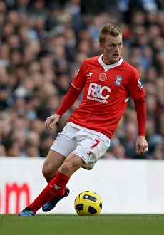 Sebastian Larsson Faces Manchester City: Birmingham City vs. Manchester City (13-11-2010)