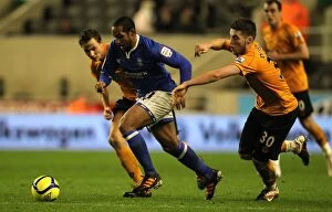 18-01-2012, FA Cup Round 3 Replay v Wolverhampton Wanderers, Molineux Stadium Collection: Showdown at Molineux: FA Cup Replay Clash between Wolverhampton Wanderers