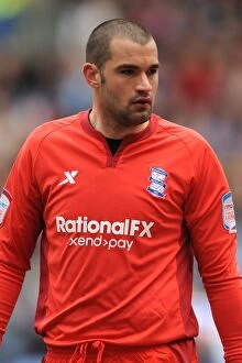 Images Dated 10th March 2012: Showdown at Ricoh Arena: Boaz Myhill's Battle for Birmingham City in Npower Championship