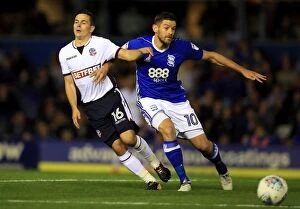 Sky Bet Championship Collection: Sky Bet Championship - Birmingham City v Bolton Wanderers - St Andrew's
