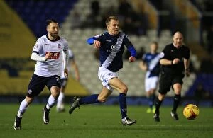 Images Dated 23rd February 2016: Sky Bet Championship Showdown: Birmingham City vs. Bolton Wanderers at St. Andrews