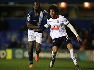 Images Dated 23rd February 2016: Sky Bet Championship Showdown: Birmingham City vs. Bolton Wanderers at St. Andrews