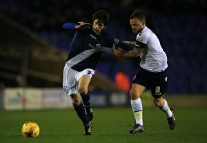 Images Dated 23rd February 2016: Sky Bet Championship Showdown: A Full-Length Battle – Birmingham City vs. Bolton Wanderers at St