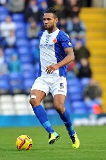 Images Dated 2nd November 2013: Sky Bet Championship Showdown: Kyle Bartley and Birmingham City Take on Charlton Athletic
