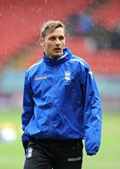 Images Dated 8th February 2014: Sky Bet Championship Showdown: Lovenkrands Leads Birmingham City Against Charlton Athletic