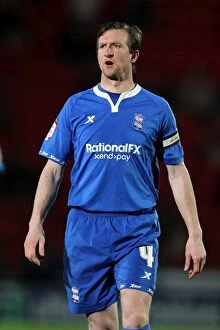 Images Dated 30th March 2012: Stephen Caldwell at Keepmoat Stadium: Birmingham City vs Doncaster Rovers (Npower Championship)