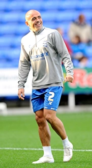 Stephen Carr in Action: Birmingham City vs. Reading, Championship 2011 - Madejski Stadium