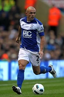 Images Dated 23rd October 2010: Stephen Carr in Action: Birmingham City vs. Blackpool (2010-10-23, St. Andrew's)