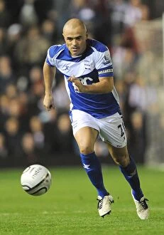 Images Dated 26th October 2010: Stephen Carr in Action: Birmingham City vs Brentford - Carling Cup Clash (October 2011)