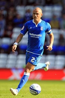 Images Dated 16th October 2011: Stephen Carr in Action: Birmingham City vs Leicester City (Npower Championship, October 16, 2011)