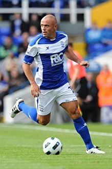Images Dated 25th September 2010: Stephen Carr in Action: Birmingham City vs Wigan Athletic (September 25, 2010)