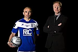 Images Dated 10th February 2011: Stephen Carr and manager Alex McLeish (r), Birmingham City