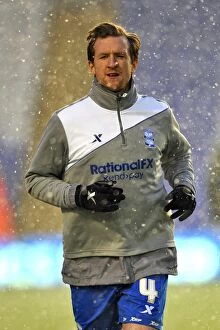 Images Dated 4th February 2012: Steven Caldwell in Action: Birmingham City vs Southampton (Npower Championship, 04-02-2012)