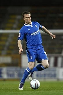 Images Dated 3rd April 2012: Steven Caldwell Leads Birmingham City at Turf Moor (03-04-2012)