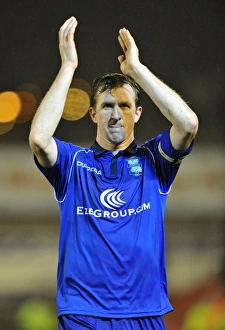 Steven Caldwell's Emotional Tribute: Barnsley vs. Birmingham City, Npower Championship (Oakwell Stadium, 12-26-2012)