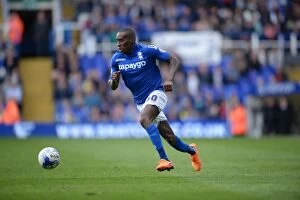 Images Dated 25th April 2015: Thrilling Goal: Lloyd Dyer Scores for Birmingham City Against Charlton Athletic