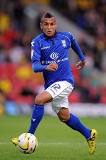 Images Dated 25th August 2012: Thrilling Moments: Ravel Morrison in Action for Birmingham City vs