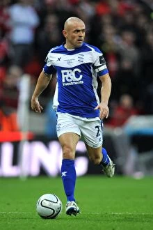 Thrilling Performance at Wembley: Stephen Carr Shines for Birmingham City in Carling Cup Final Against Arsenal