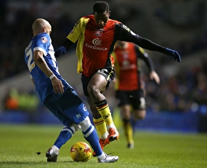 Viv Solomon-Otabor's Determined Battle for Possession: Birmingham City vs. Brighton & Hove Albion, Sky Bet Championship, AMEX Stadium