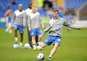 Images Dated 4th December 2011: Wade Elliott in Action: Birmingham City vs. Cardiff City, Npower Championship (December 4, 2011)