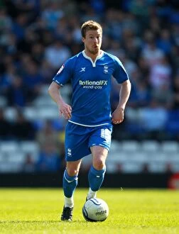 Images Dated 25th March 2012: Wade Elliott in Action: Birmingham City vs. Cardiff City, Npower Championship (25-03-2012)