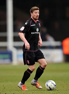 Images Dated 23rd February 2013: Wade Elliott in Action: Birmingham City vs. Peterborough United, Championship Match, February 23