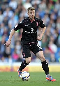 Images Dated 29th September 2012: Wade Elliott Leads Birmingham City at AMEX Stadium Against Brighton & Hove Albion in Championship