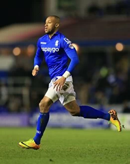 Images Dated 18th February 2015: Wes Thomas in Action: Birmingham City vs Middlesbrough (Sky Bet Championship)