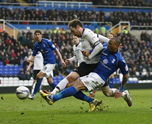 npower Football League Championship Collection: Birmingham City v Derby County : St. Andrew's : 09-03-2013